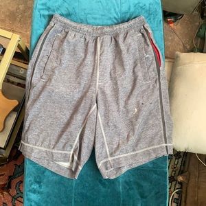 Men’s lululemon shorts gray destroyed small